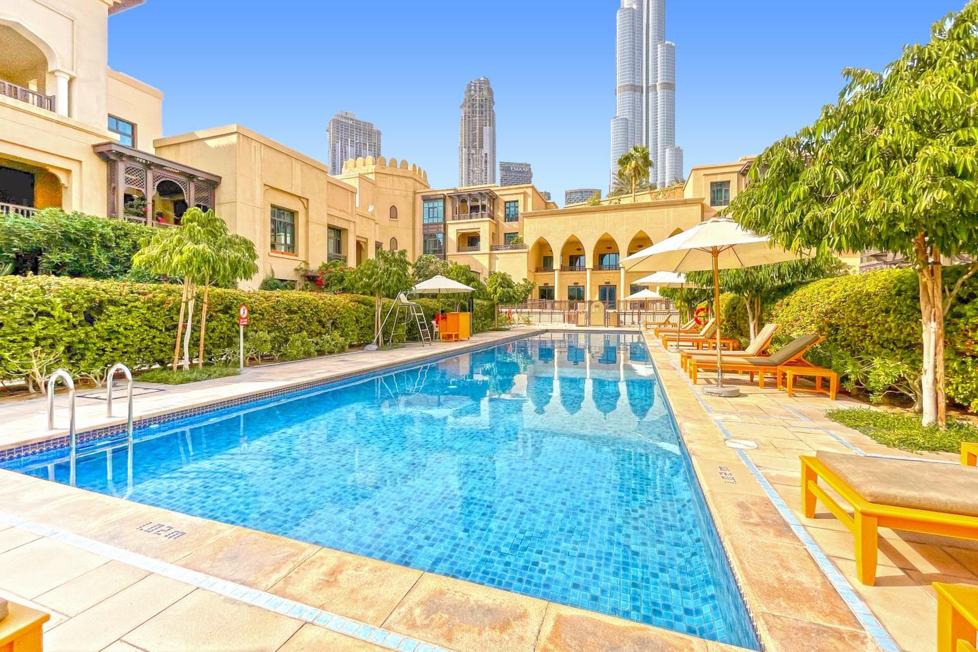 Golden Homes Souk Al Bahar Burj Khalifa View Tajer Residences 1br Mint Avenue Near , Mall & Burj Khalifa Dubaï