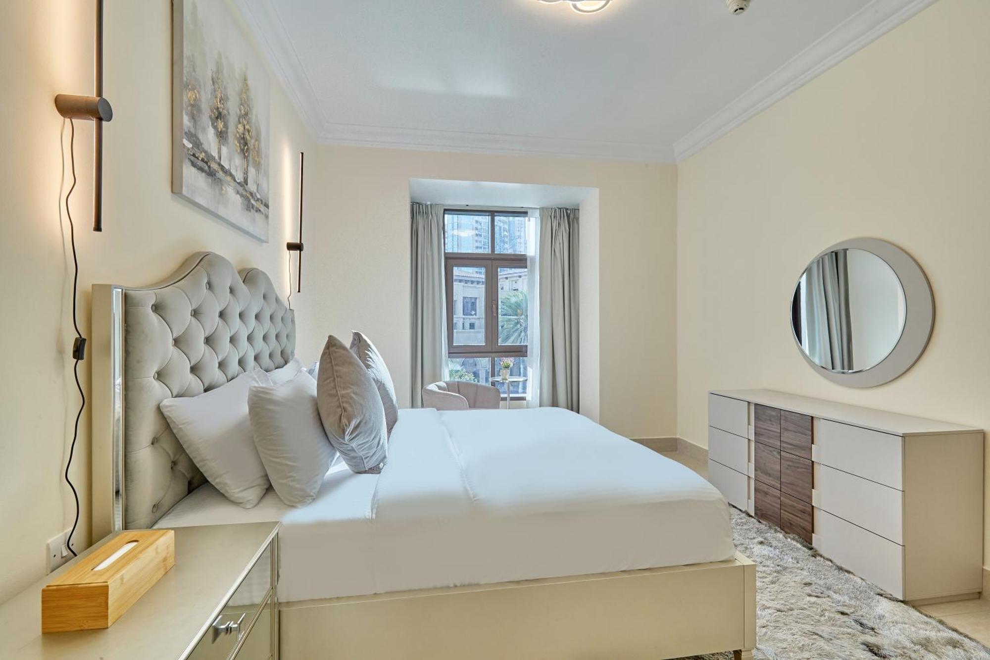 Golden Homes Souk Al Bahar Burj Khalifa View Tajer Residences 1br Mint Avenue Near , Mall & Burj Khalifa Apartamento *